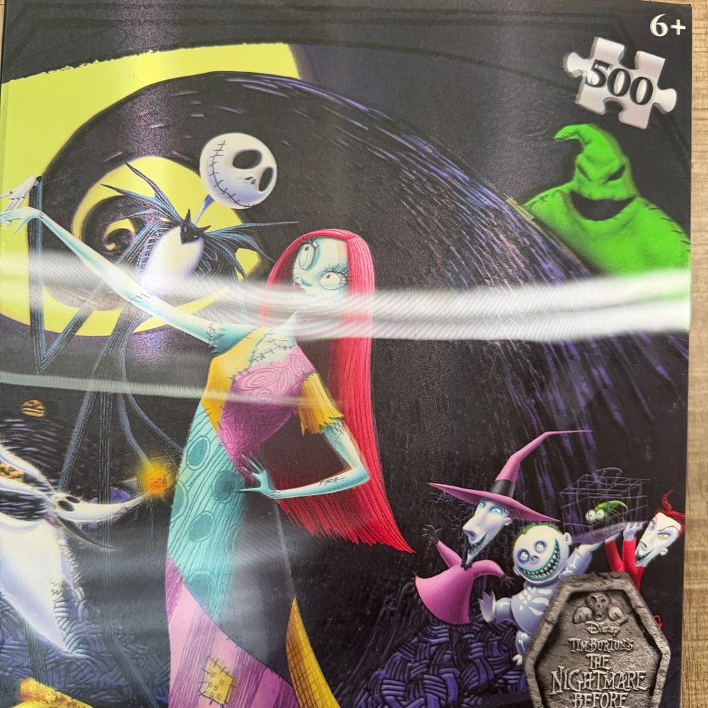 NEW Disney Nightmare Before Christmas 30th Anniversary Prime 3D Puzzle 500pc - Picture 3 of 6